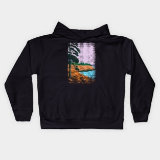 Acadia National Park in Maine Kids Hoodie